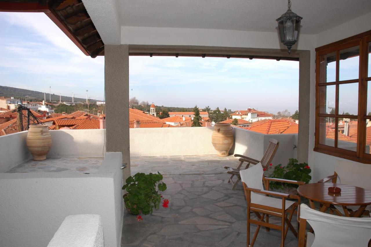Guesthouse Papanikolaou Litochoron Bagian luar foto